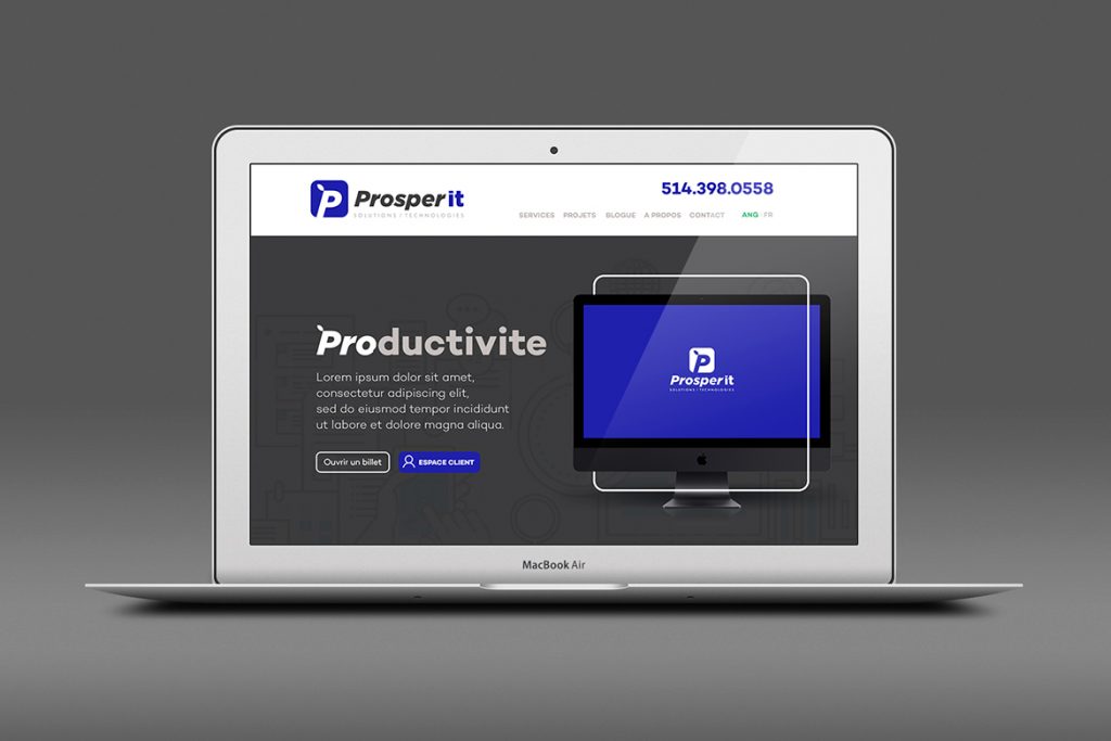 ProsperIT – Branding and Website