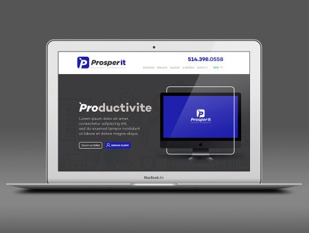 ProsperIT – Image de marque et site Web