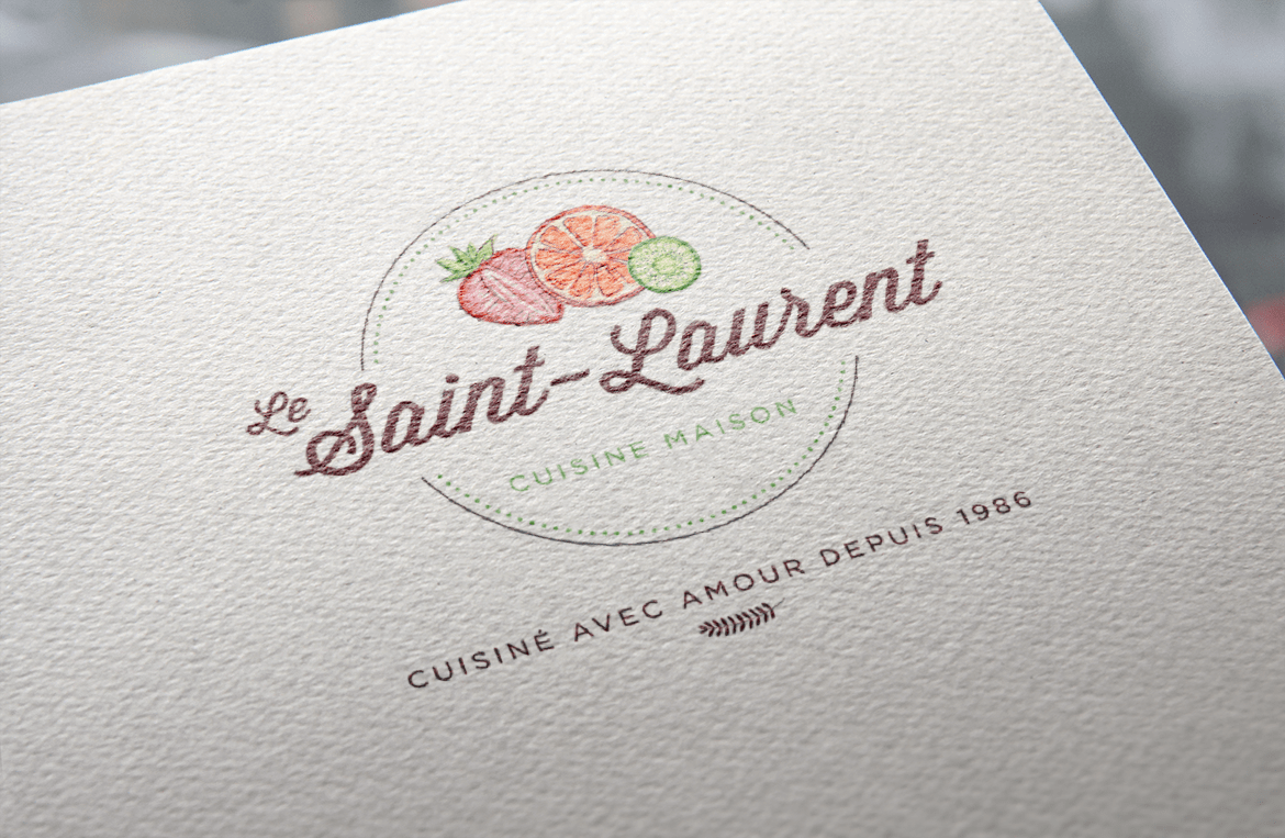 Restaurant Le Saint-Laurent – Brand image